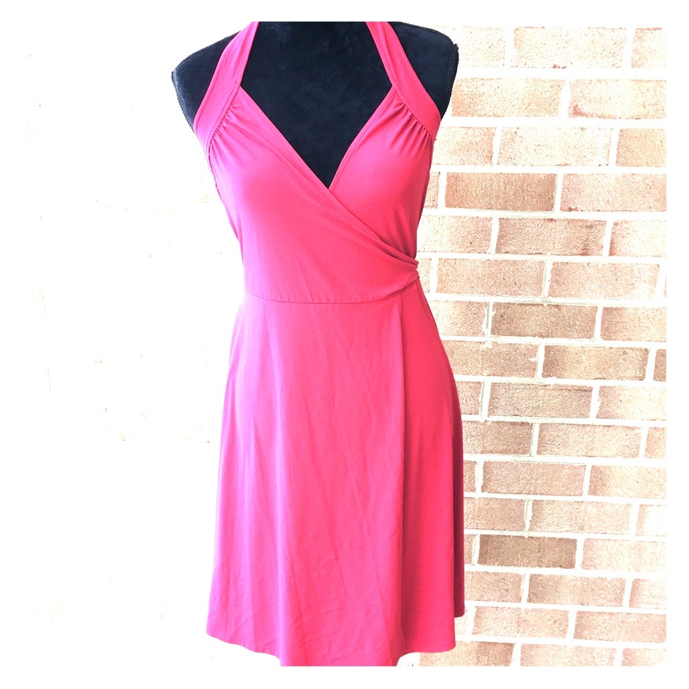 Red Wrap Dress BCBG Max Azria